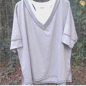 Simple by Suzanne betro, layered top! NWT